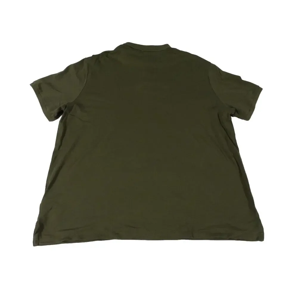 Ralph Lauren Flesh Pony Army Green Golf Polo Shirt Men's Classic Fit XL